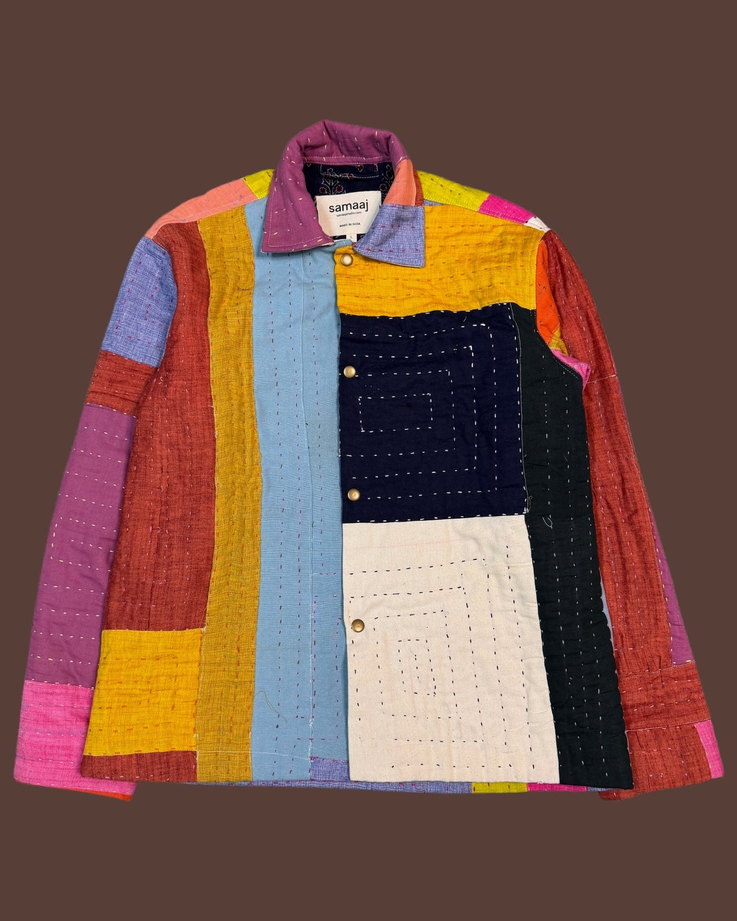 Upcycled Patchwork Jacket 03