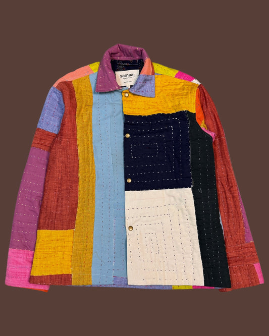 Upcycled Patchwork Jacket 03