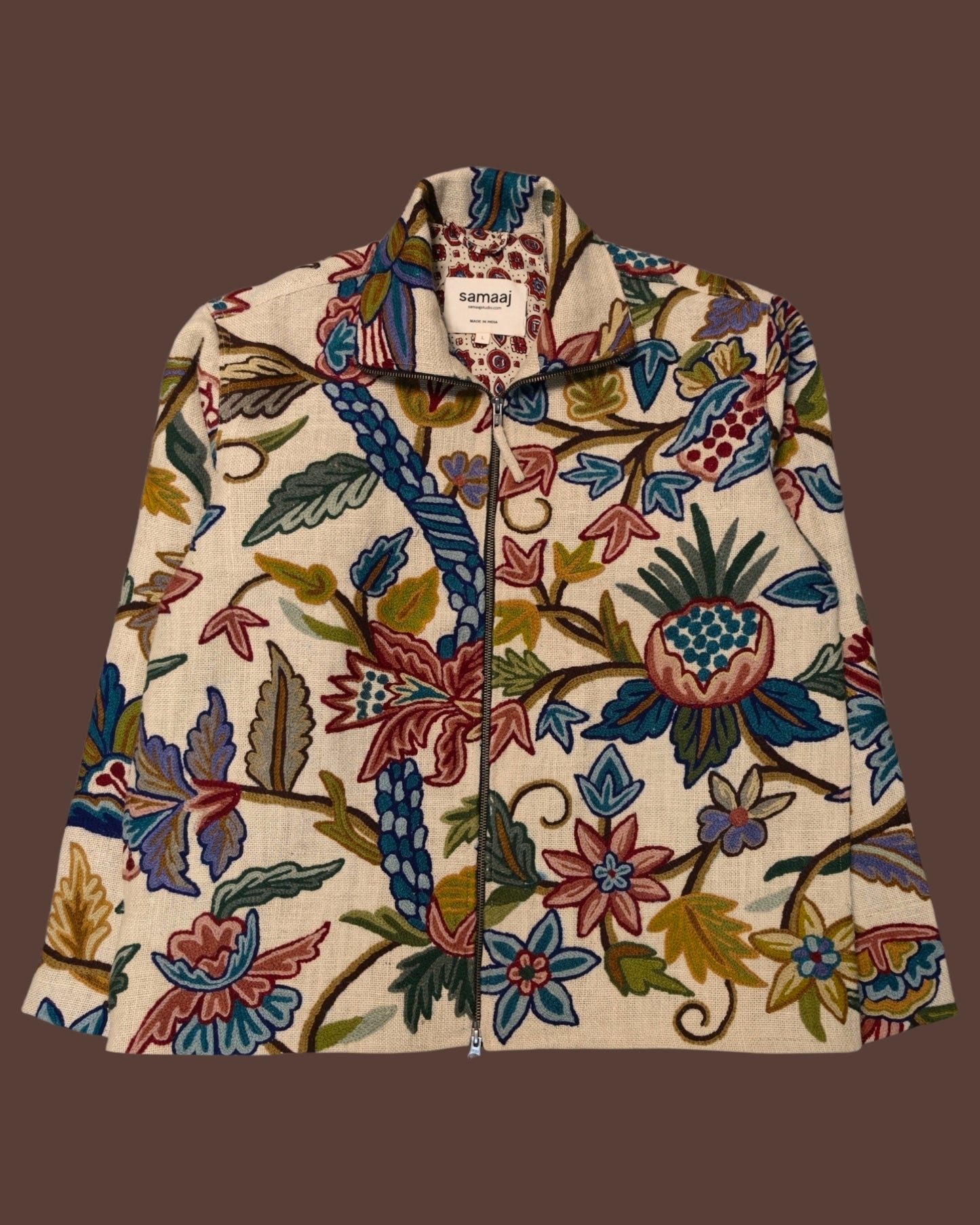 White Suzani Jacket
