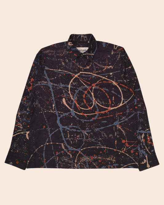 Abstract Block Print Shirt