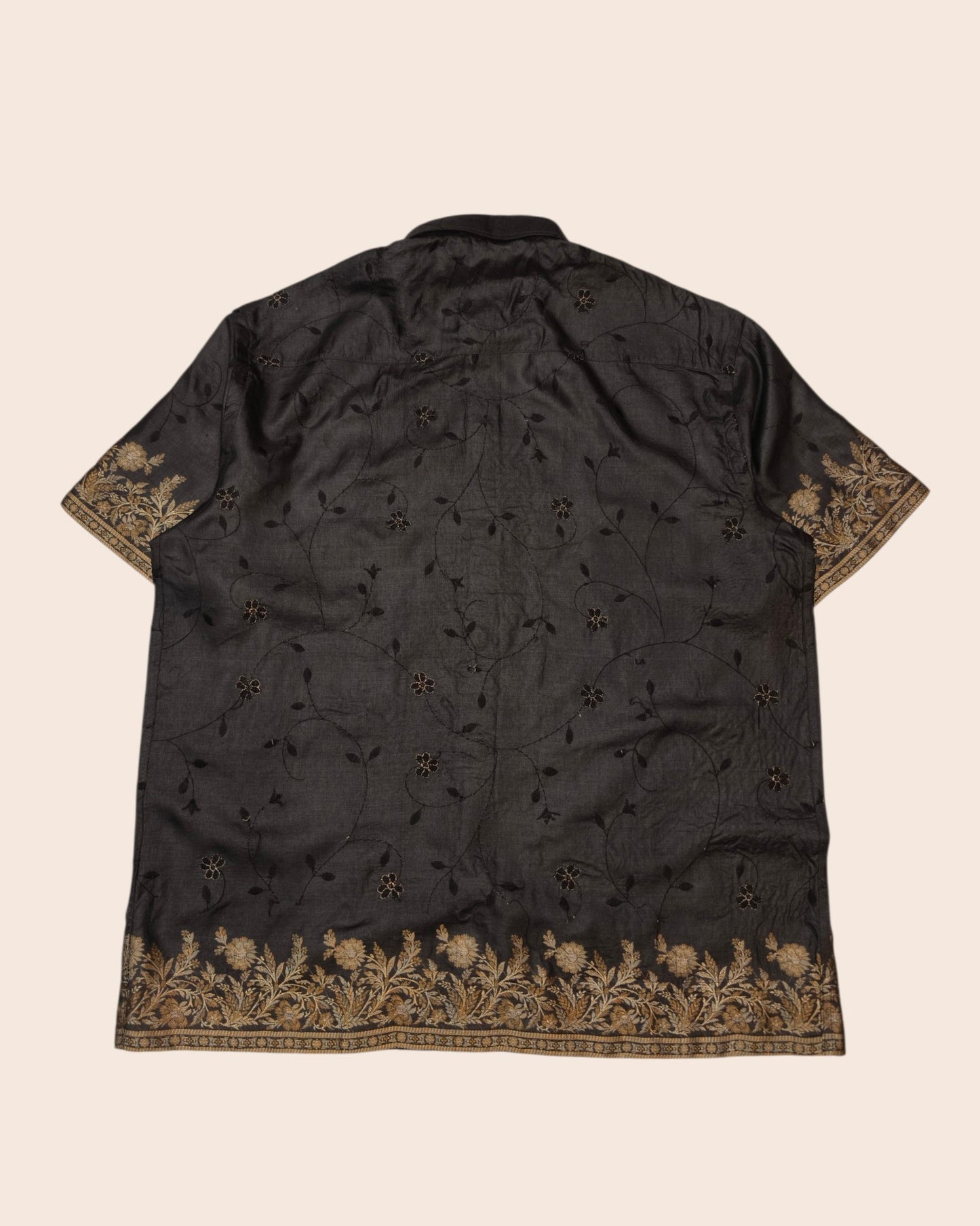 Silk upcycled shirt 01