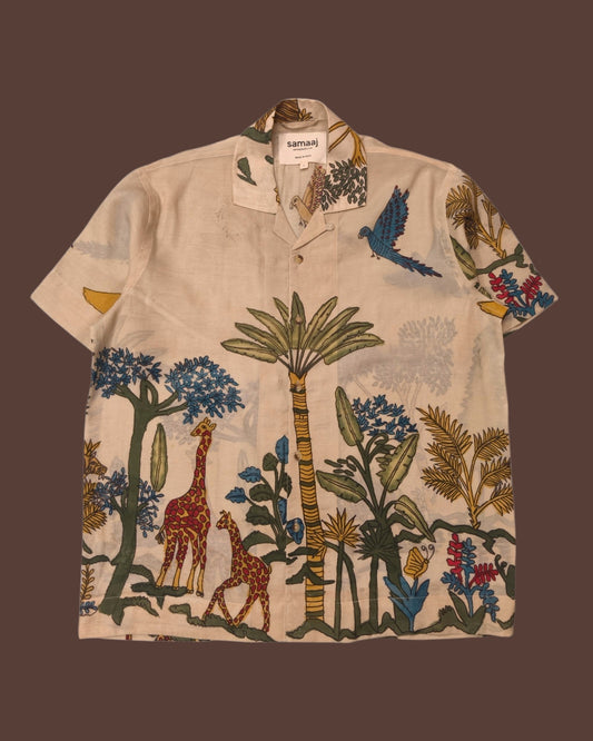Kalamkari Hand Paint Shirt 28